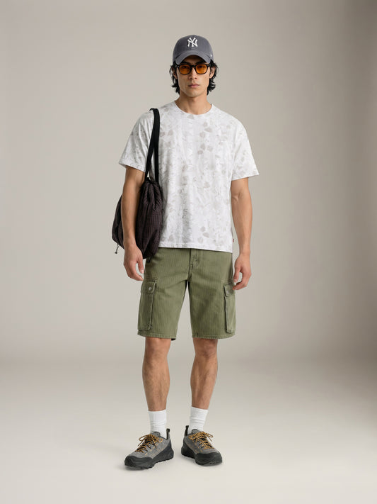 LEVI'S - Boxy Camo Shortsleeve T-shirt - 
