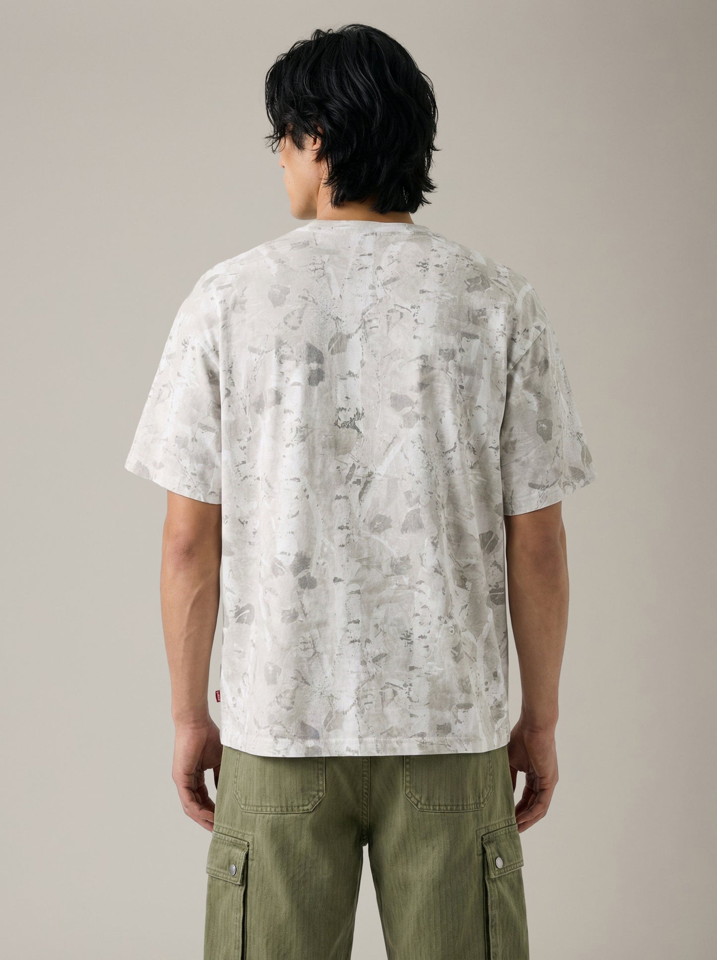 LEVI'S - Boxy Camo Shortsleeve T-shirt - 