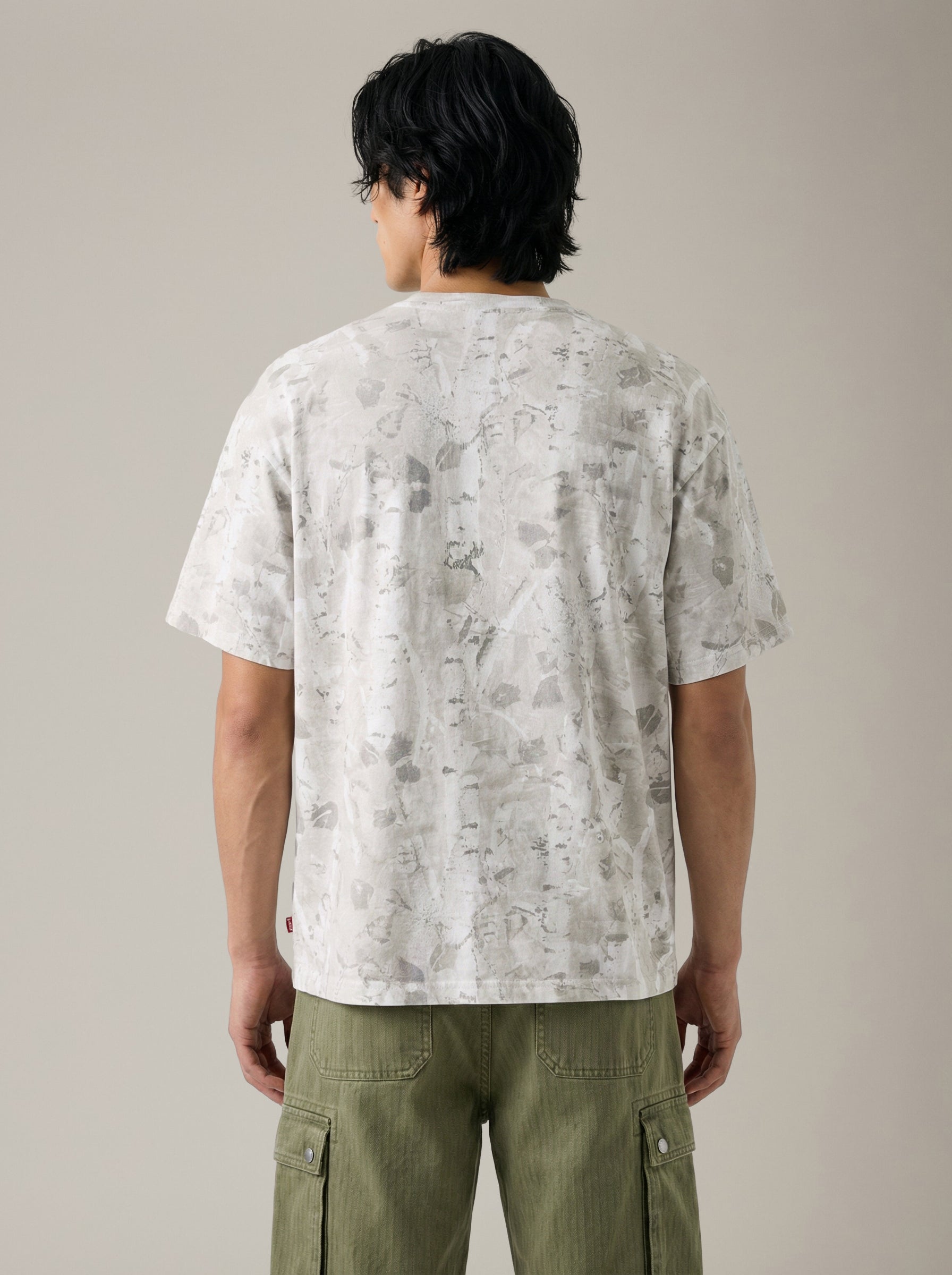 LEVI'S - Boxy Camo Shortsleeve T-shirt - 