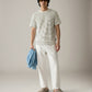 JACK & JONES - Dover Striped T-Shirt - Antique White