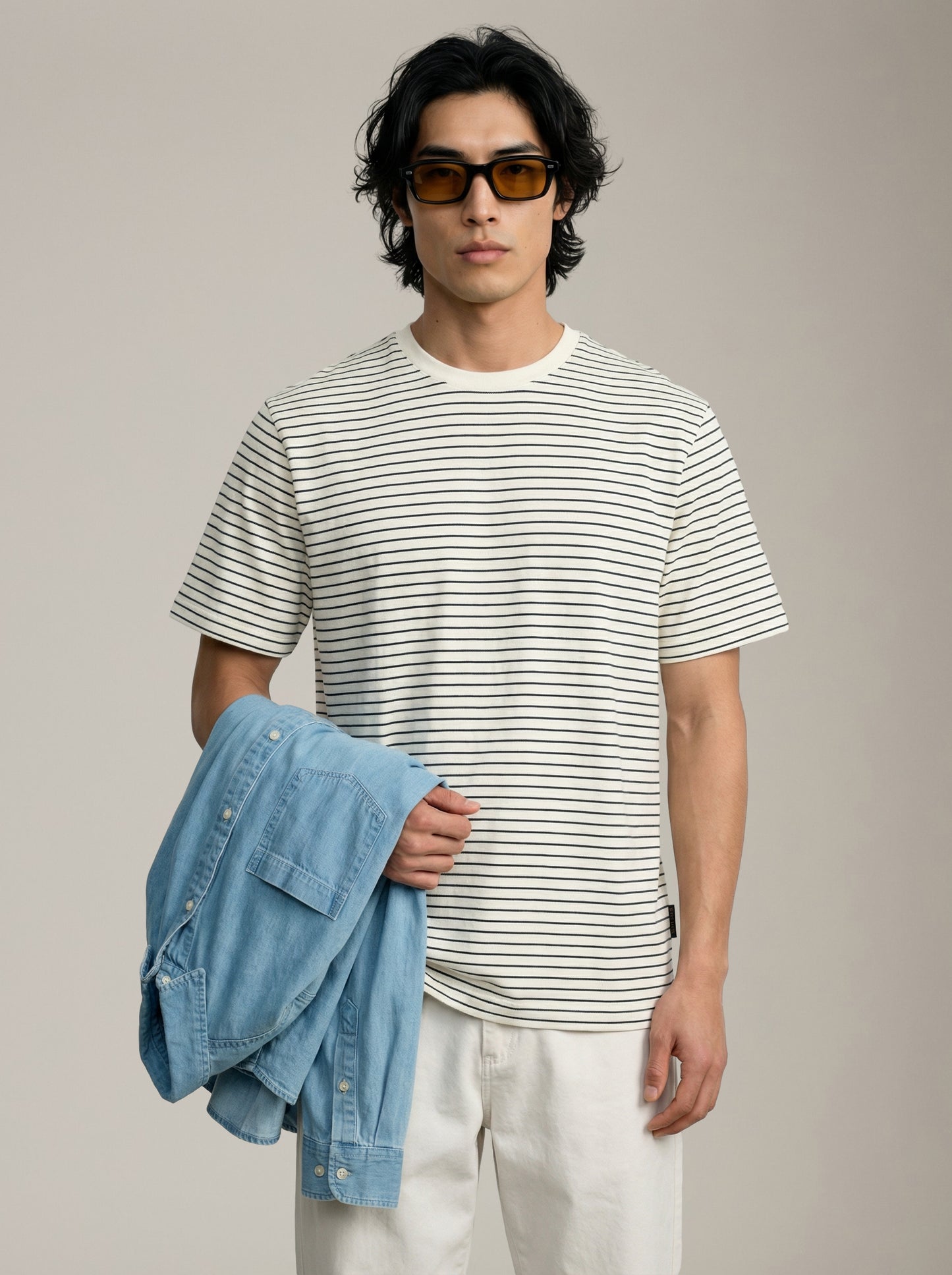 JACK & JONES - Dover Striped T-Shirt - 