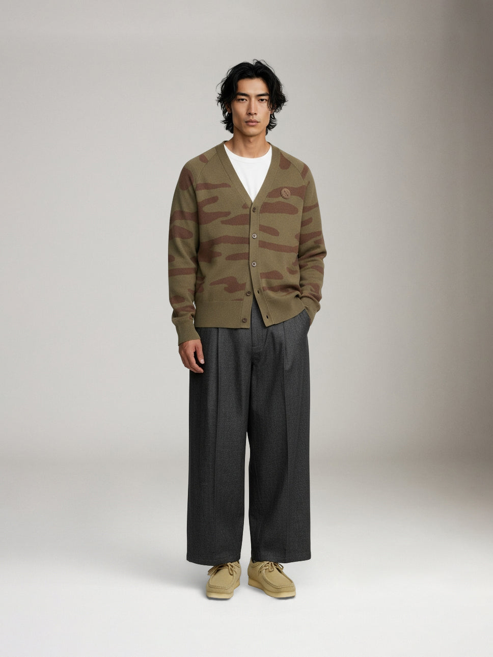 CHAMPLAIN - Camo Cardigan - 