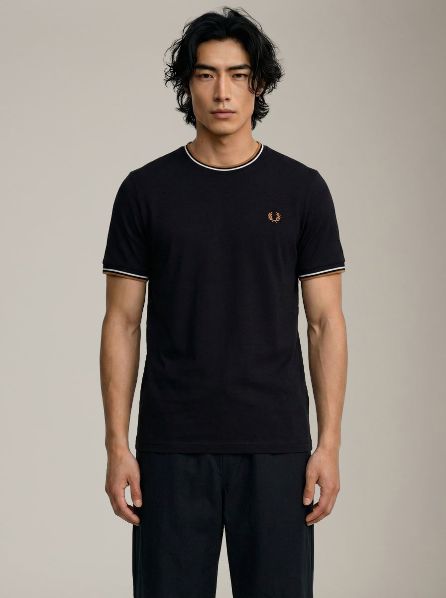 FRED PERRY - Twin Tipped T-Shirt - 