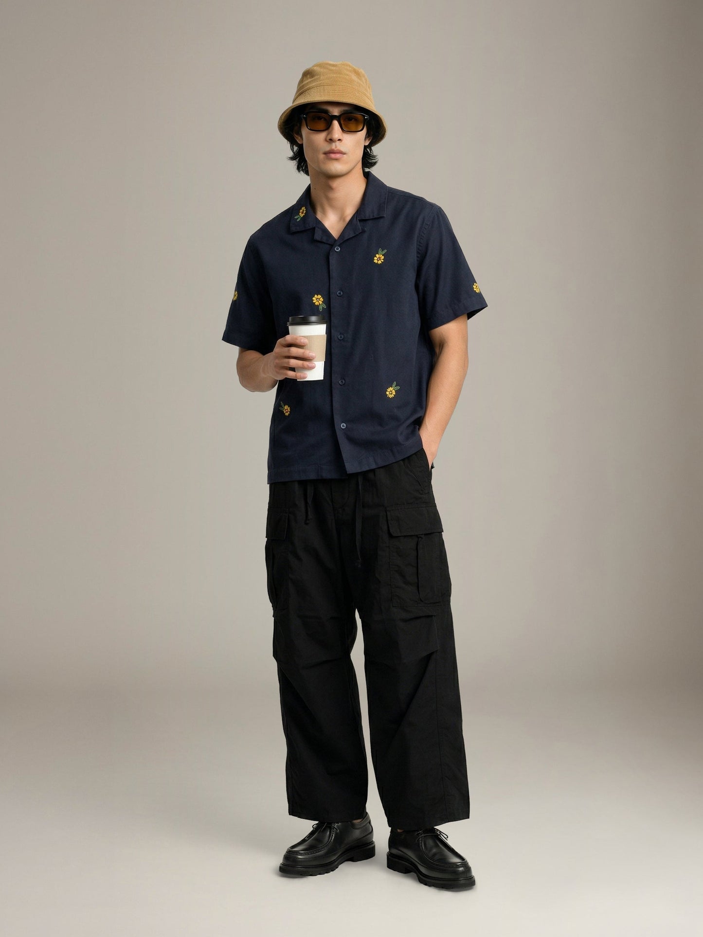 SERVICE WORKS - Cross Stitch Shirt - 