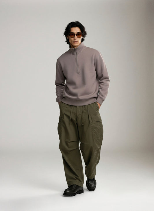 Midweight Fleece Half-Zip Pullover