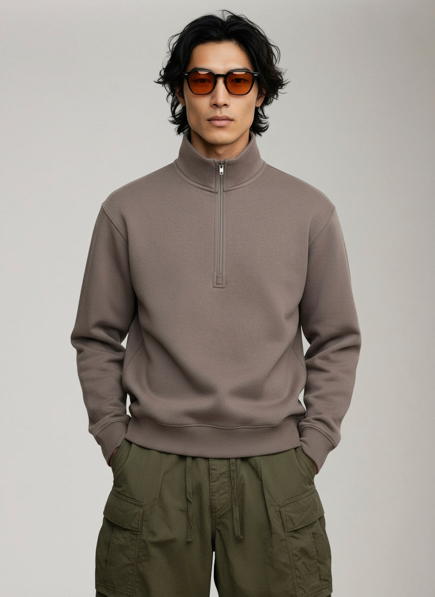 Midweight Fleece Half-Zip Pullover