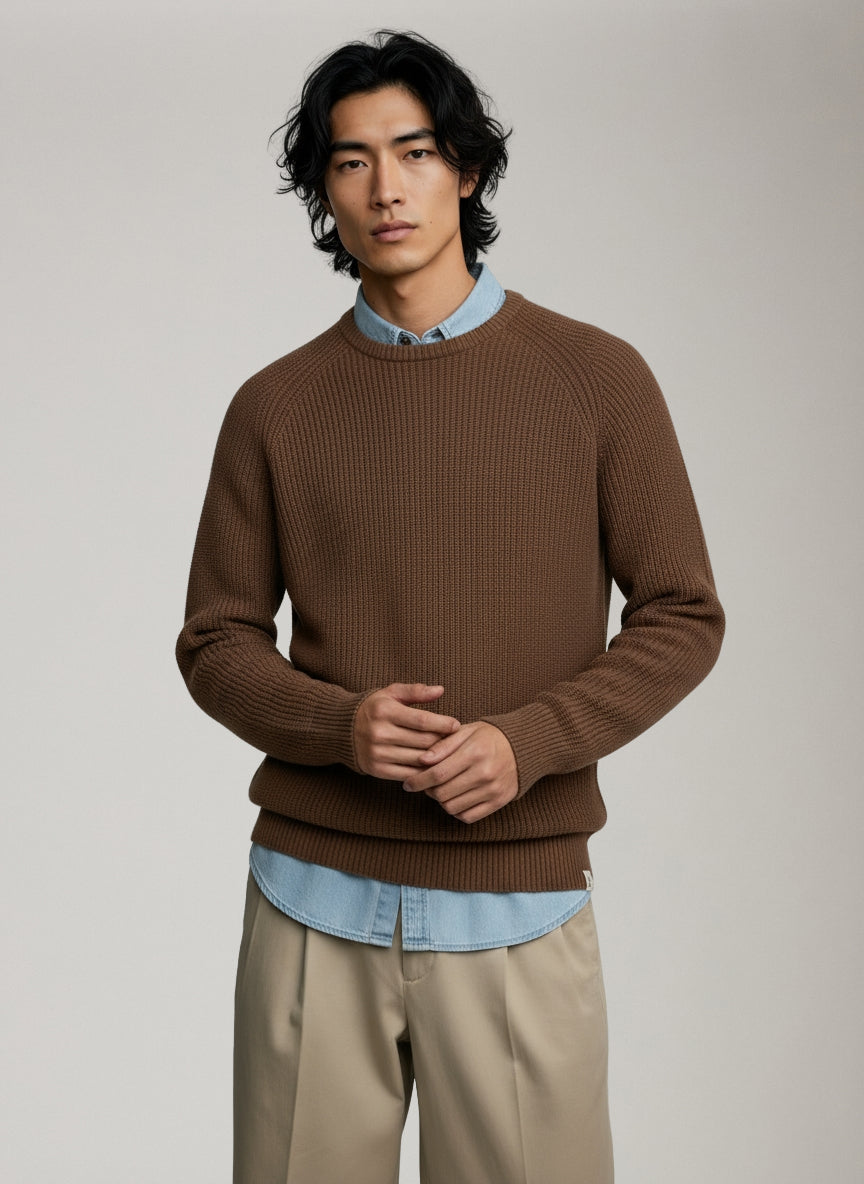 CHAMPLAIN - Fisherman Sweater - 