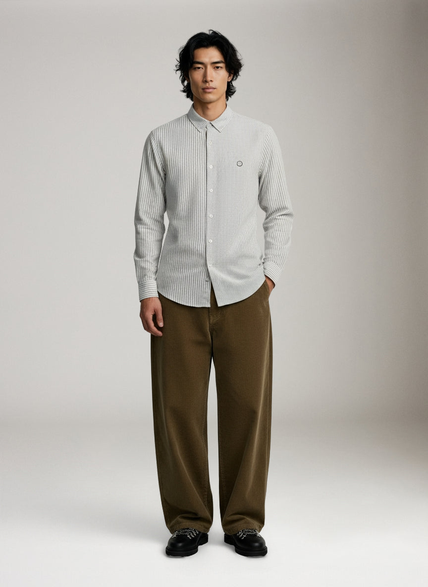 CHAMPLAIN - Stripe Dress Shirt - 