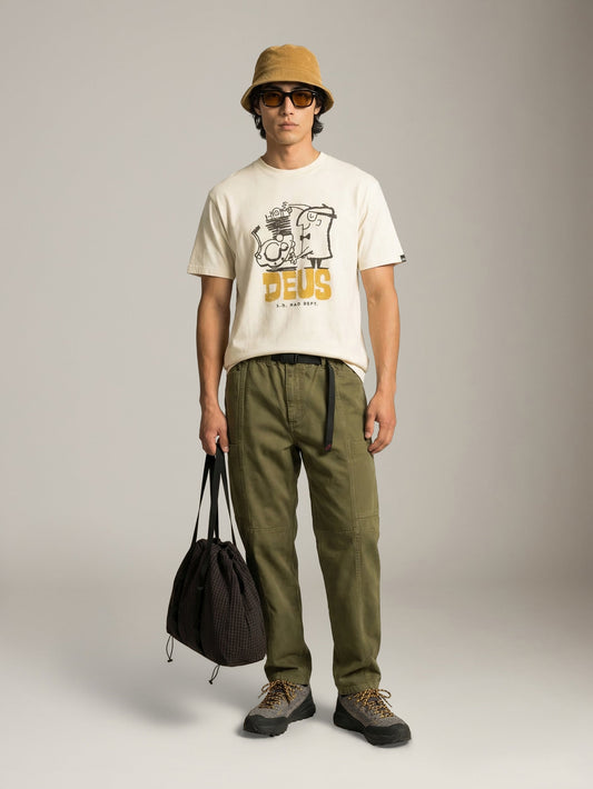 DEUS EX MACHINA - Erasarolgy T-Shirt - Pristine White
