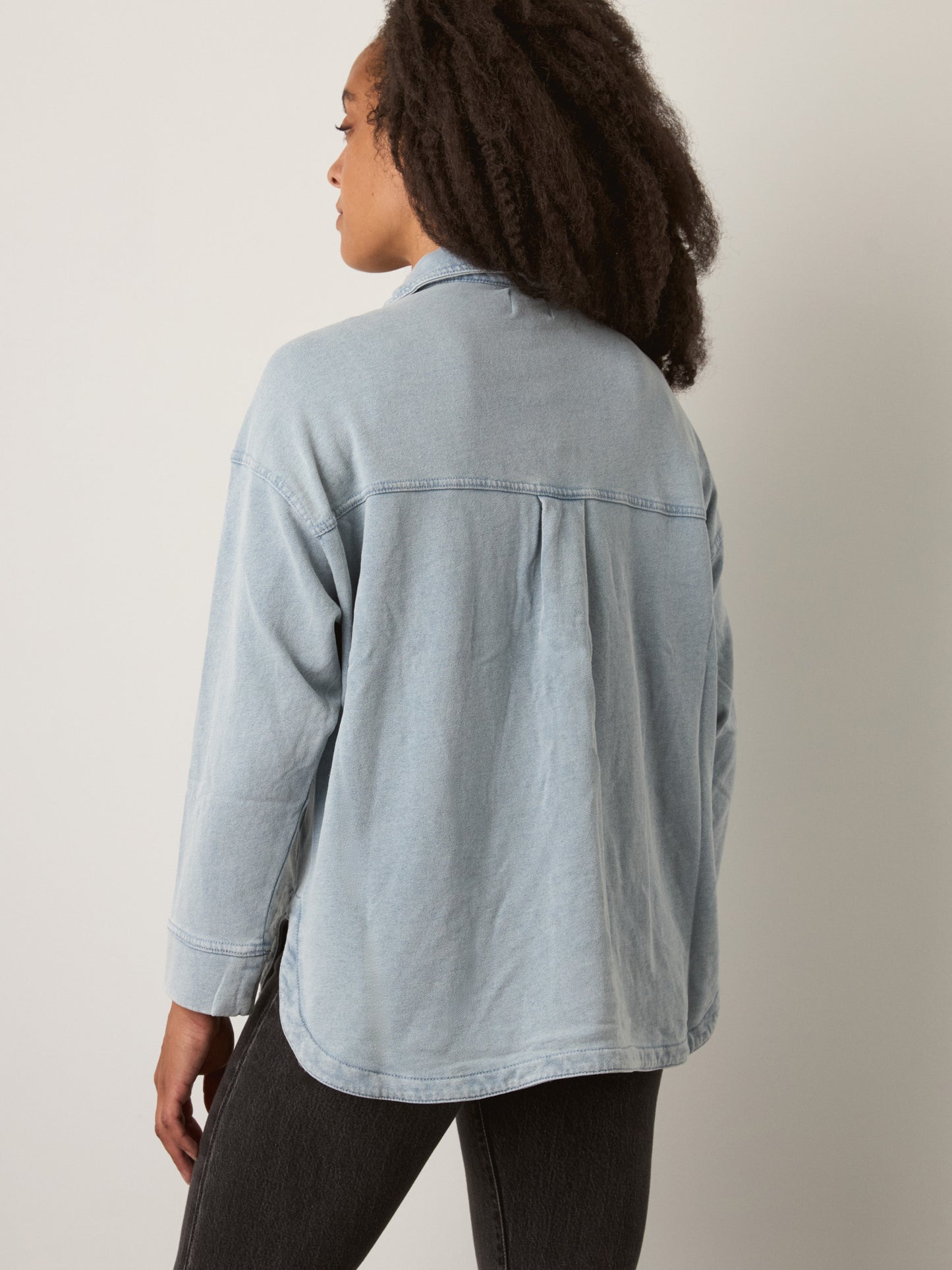 Z SUPPLY - All Day Denim Knit Jacket - 