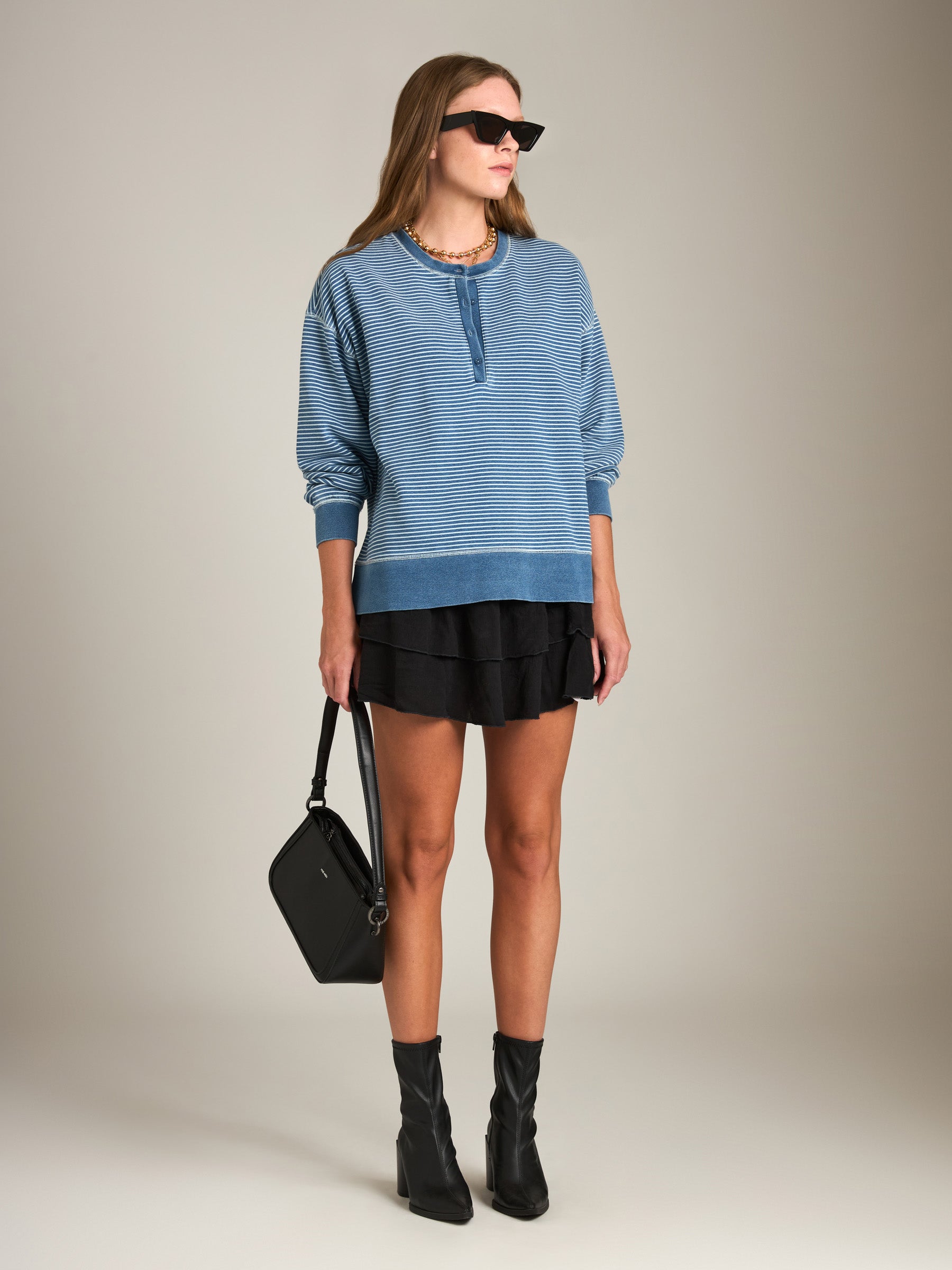 Z SUPPLY - Apollo Stripe Sweatshirt - 
