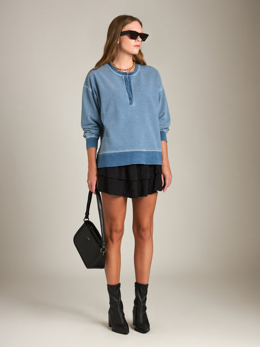 Apollo Stripe Sweatshirt