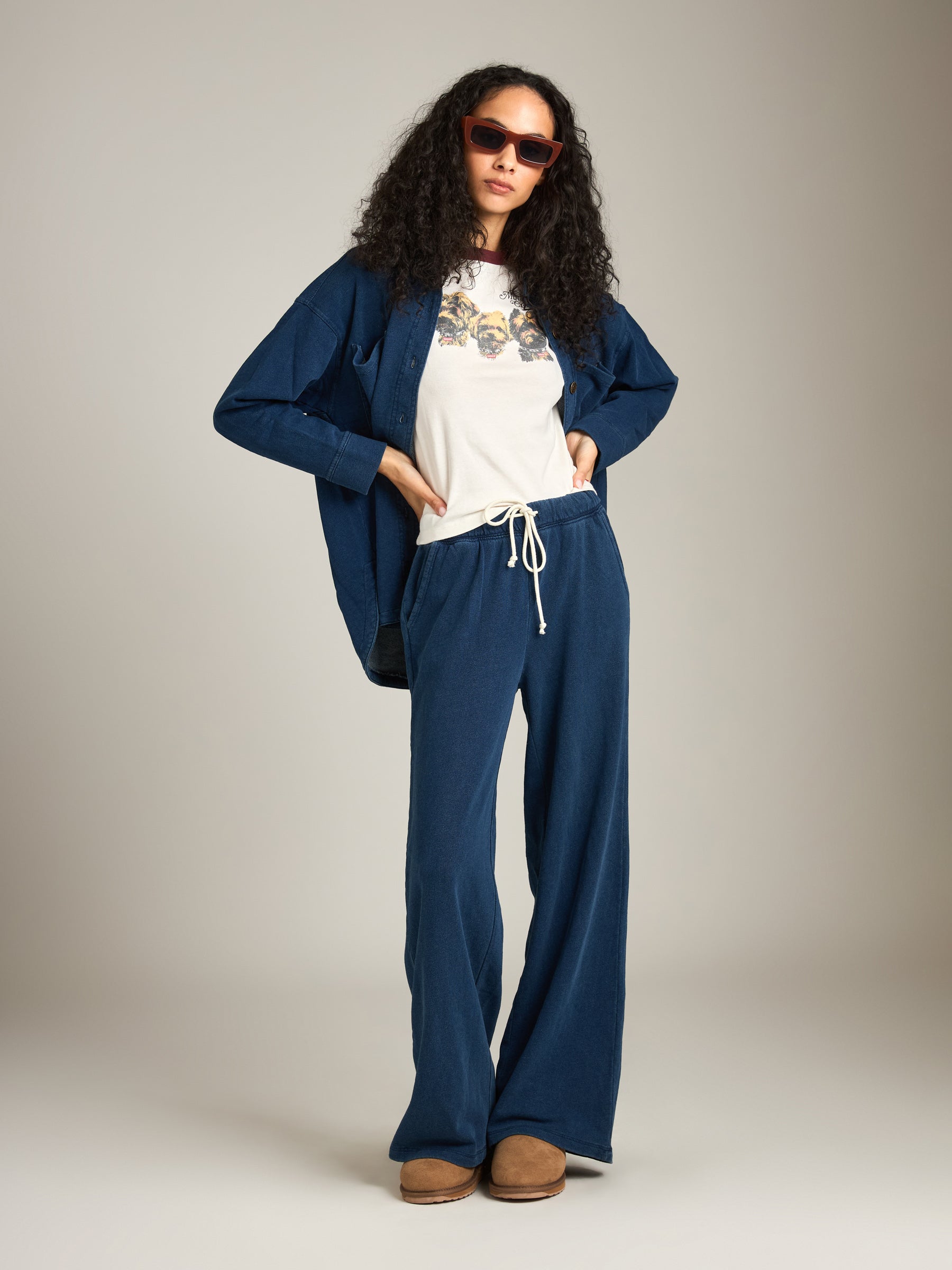 Z SUPPLY - Hunter Knit Denim Pants - 