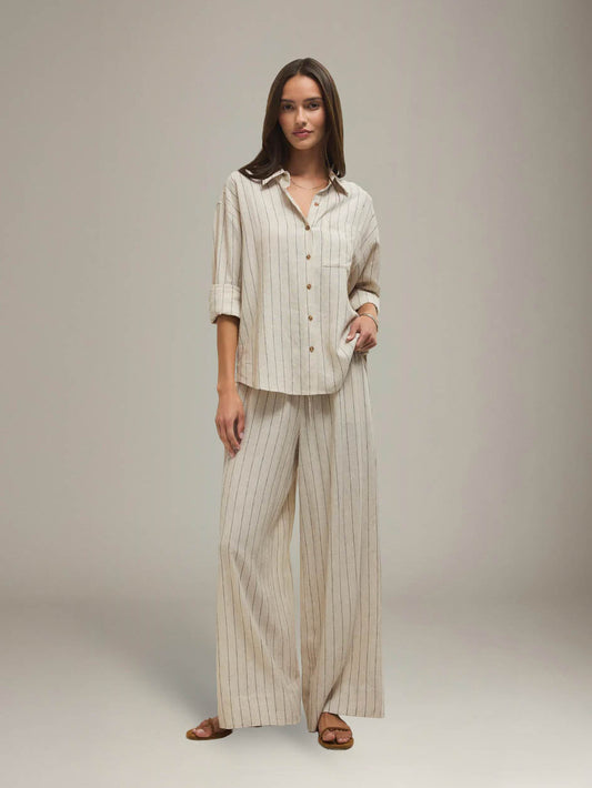 Z SUPPLY - Alfie Striped Button Up Shirt - 