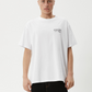 AFENDS-Mind Over Boxy Tee-White