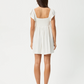 AFENDS-Twila Mini Dress-White