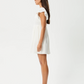 AFENDS-Twila Mini Dress-White