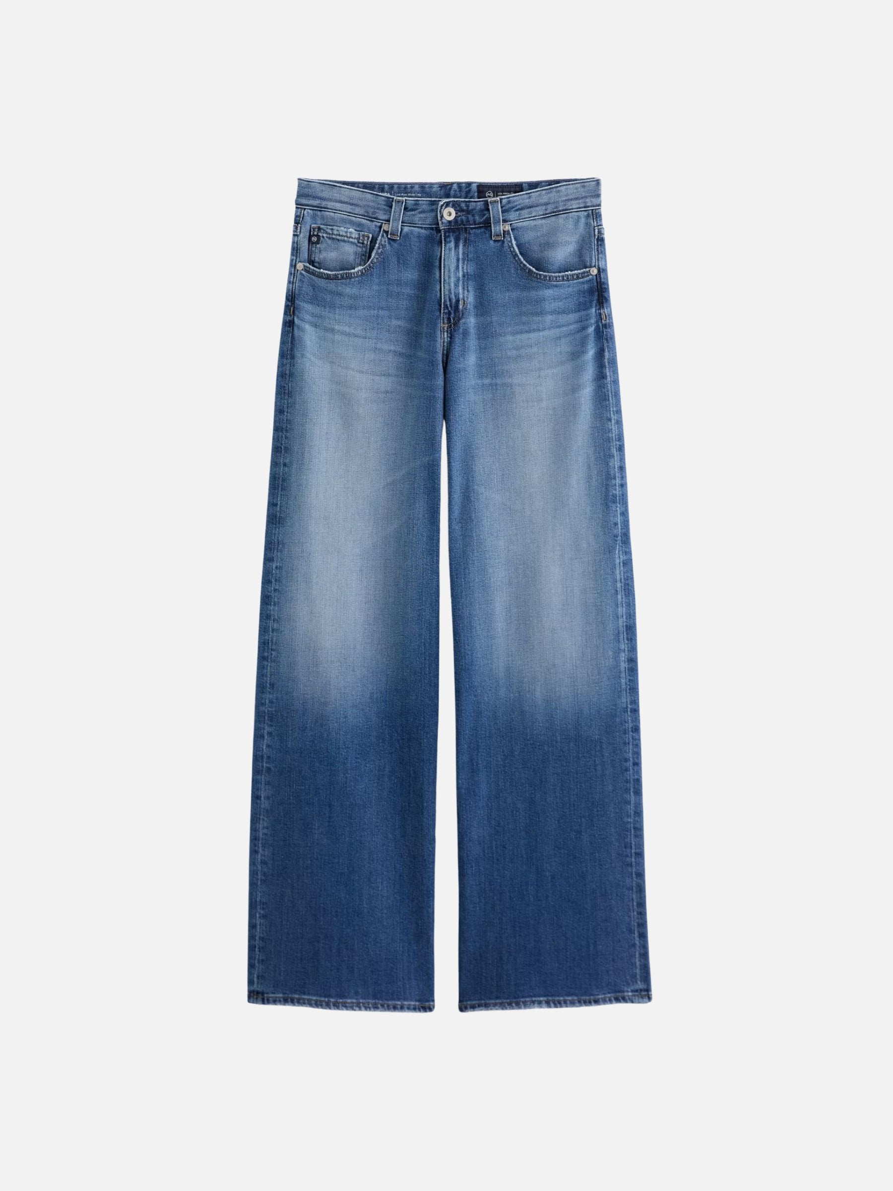AG - Adria Wide Leg Jeans - 