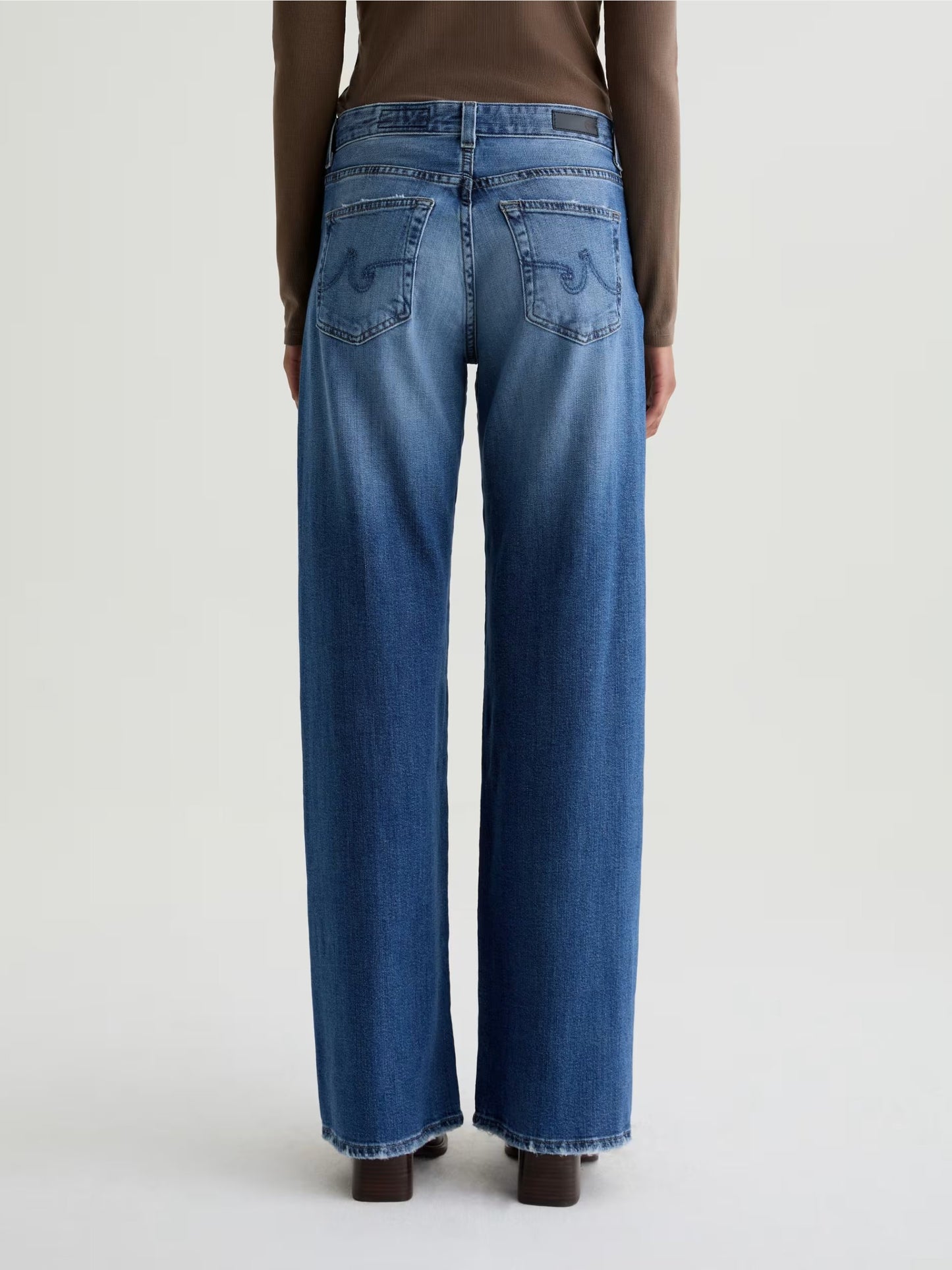 AG - Adria Wide Leg Jeans - 