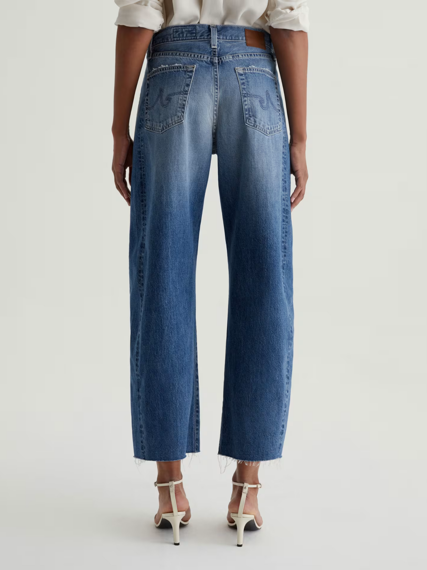 Hattie Barrel Cropped Jeans