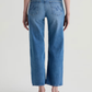 Saige Wide Leg Crop Jeans - Oceanic