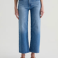 Saige Wide Leg Crop Jeans - Oceanic