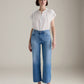 AG - Saige Wide Leg Crop Jeans - 