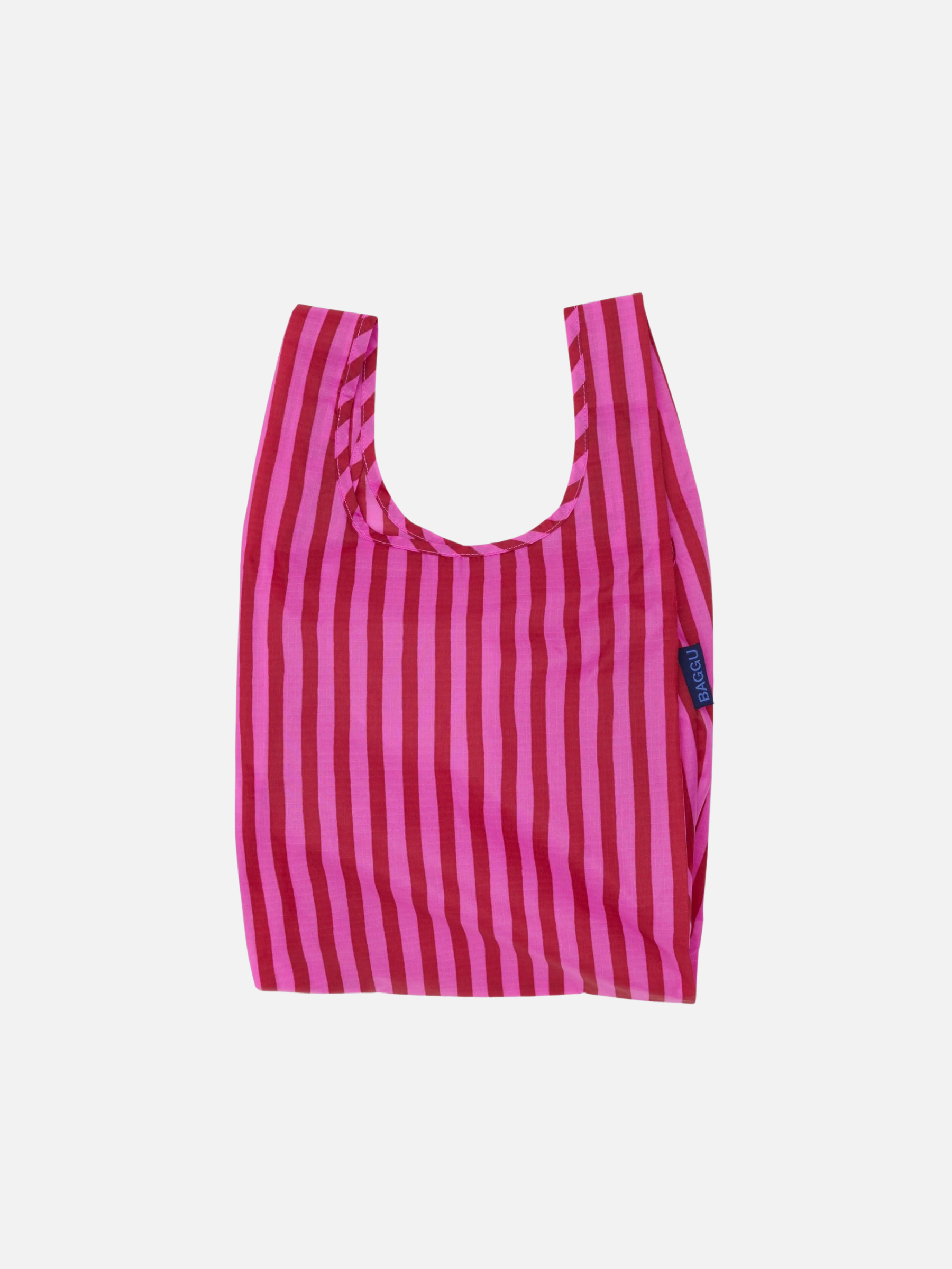 BAGGU - Baby Baggu - Pink Painted Stripe