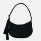 BAGGU-Medium Nylon Crescent Bag - Black-Black