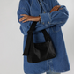 BAGGU-Mini Nylon Shoulder Bag - Black-Black