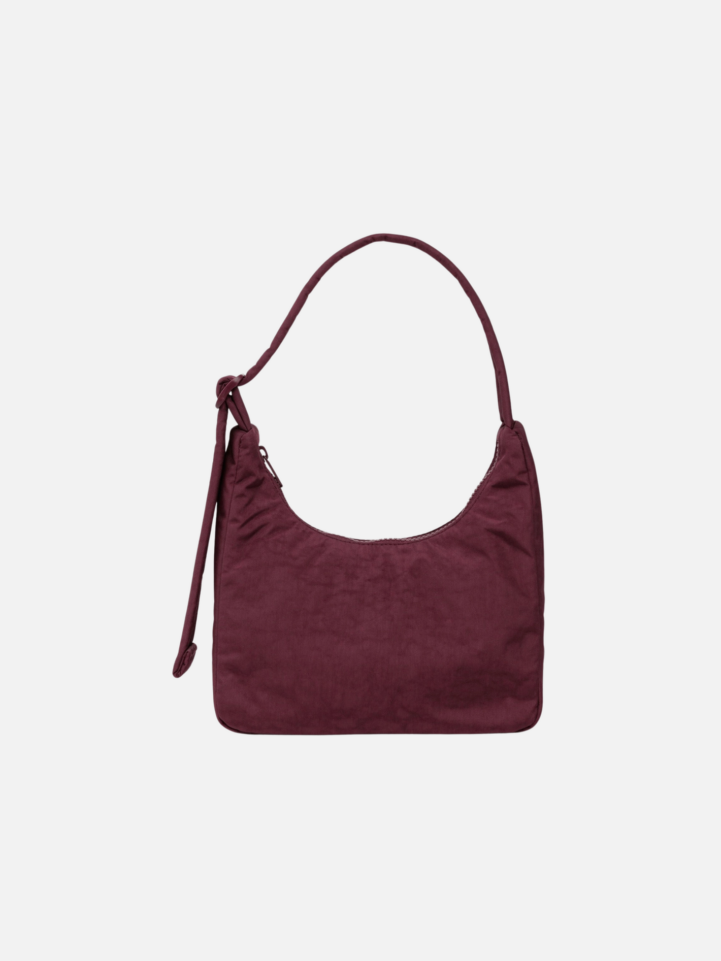 BAGGU - Mini Nylon Shoulder Bag - Mahogany