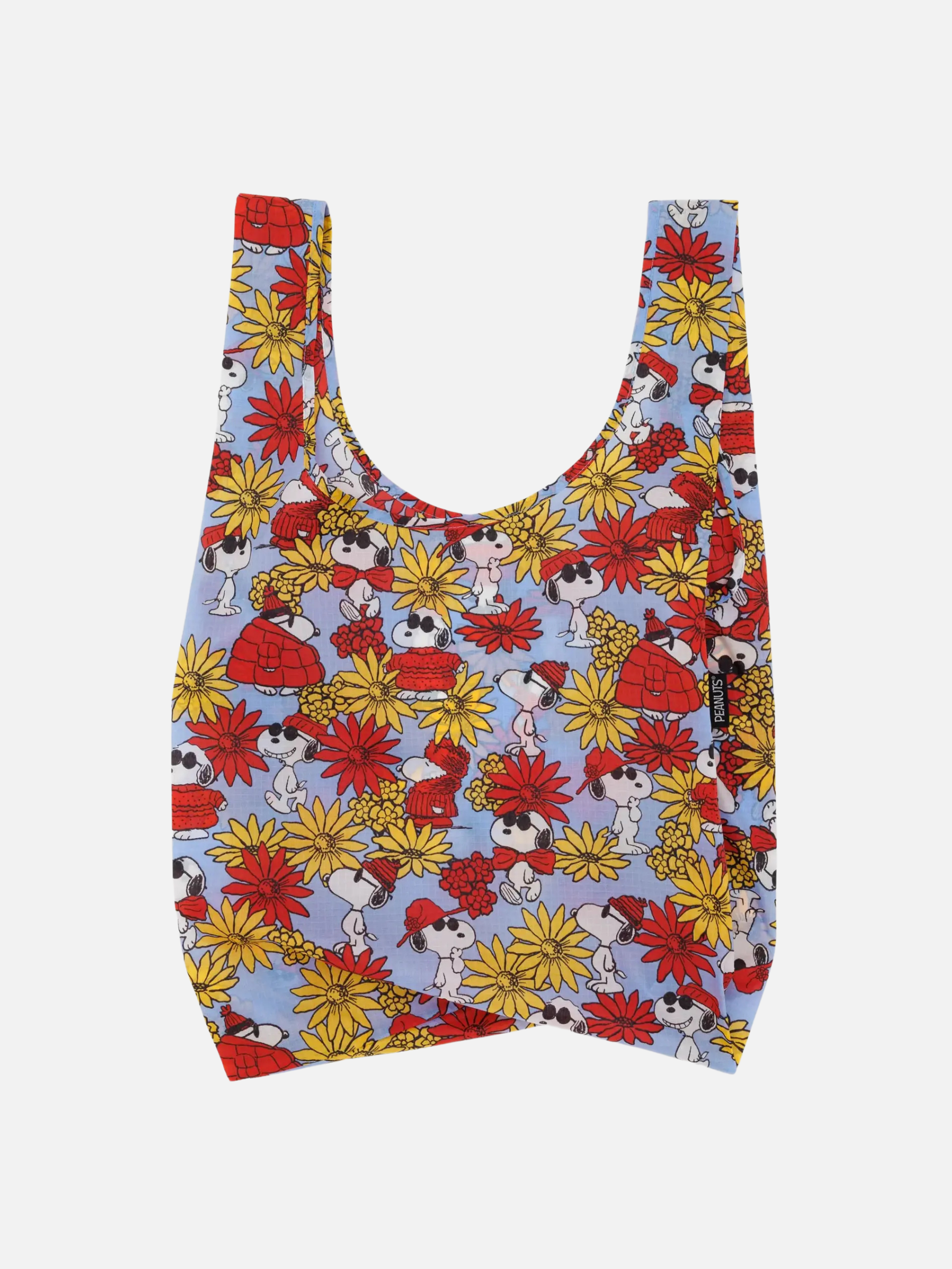 BAGGU-Standard Baggu - Peanuts-Floral Snoopy