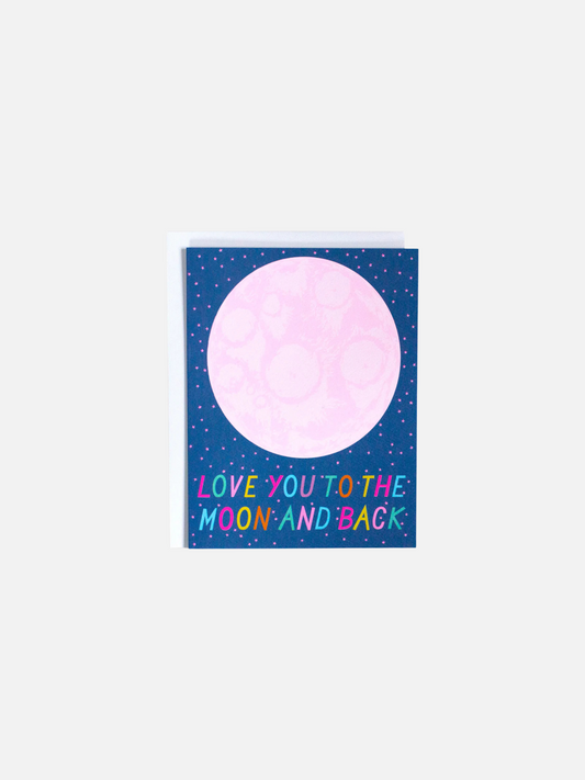 BANQUET-Moon and Back Card-Moon And Back