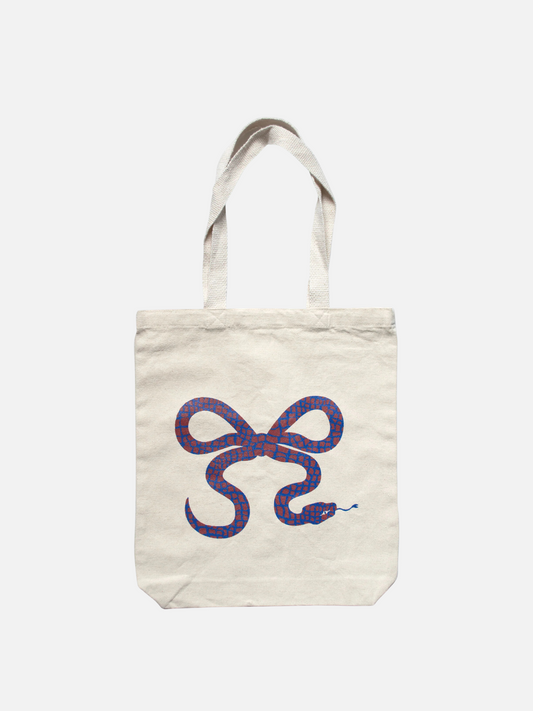 BANQUET - Snake Bow Tote Bag - 