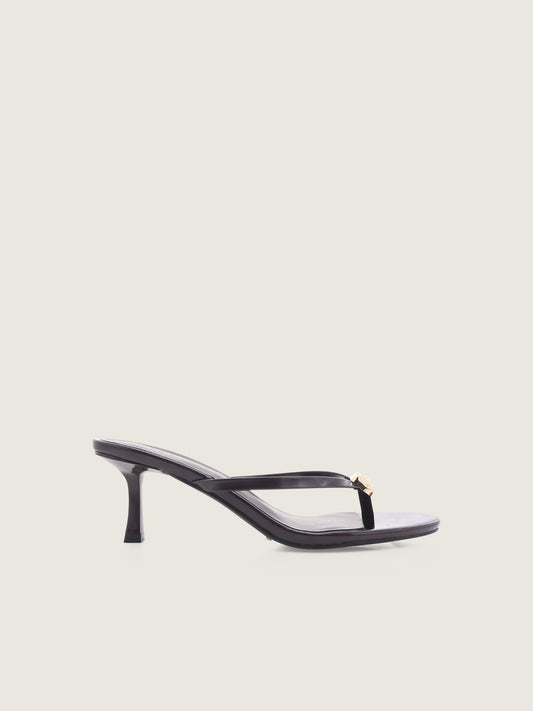 BILLINI - Gaynor Kitten Heels - Chocolate Shine