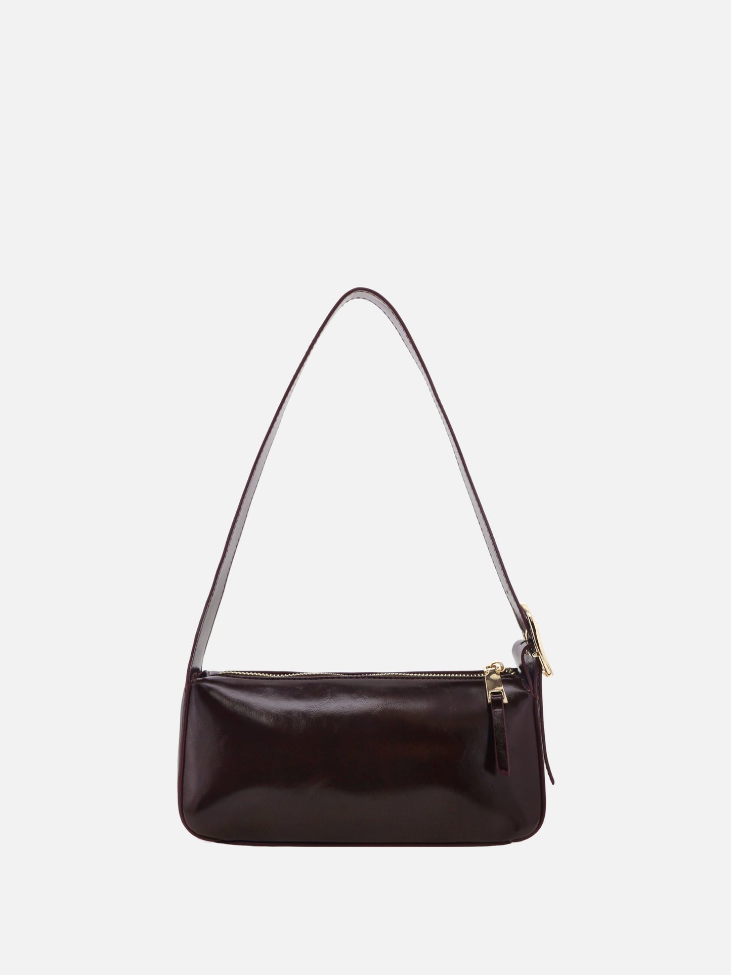 BILLINI - Hailey Shoulder Bag - Merlot Shine