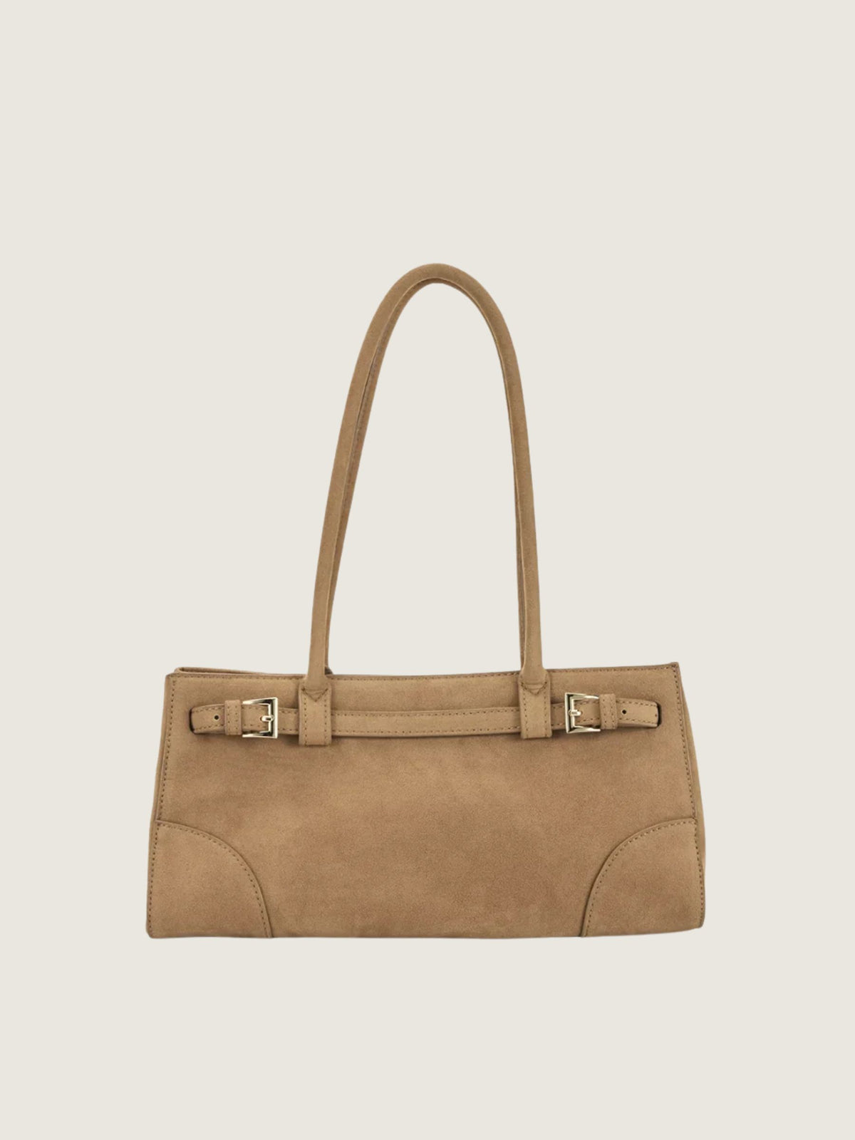 BILLINI - Nadia Shoulder Bag - Camel Suede