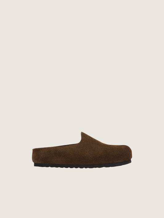 BIRKENSTOCK - Amsterdam Wrapped Suede Clog - 
