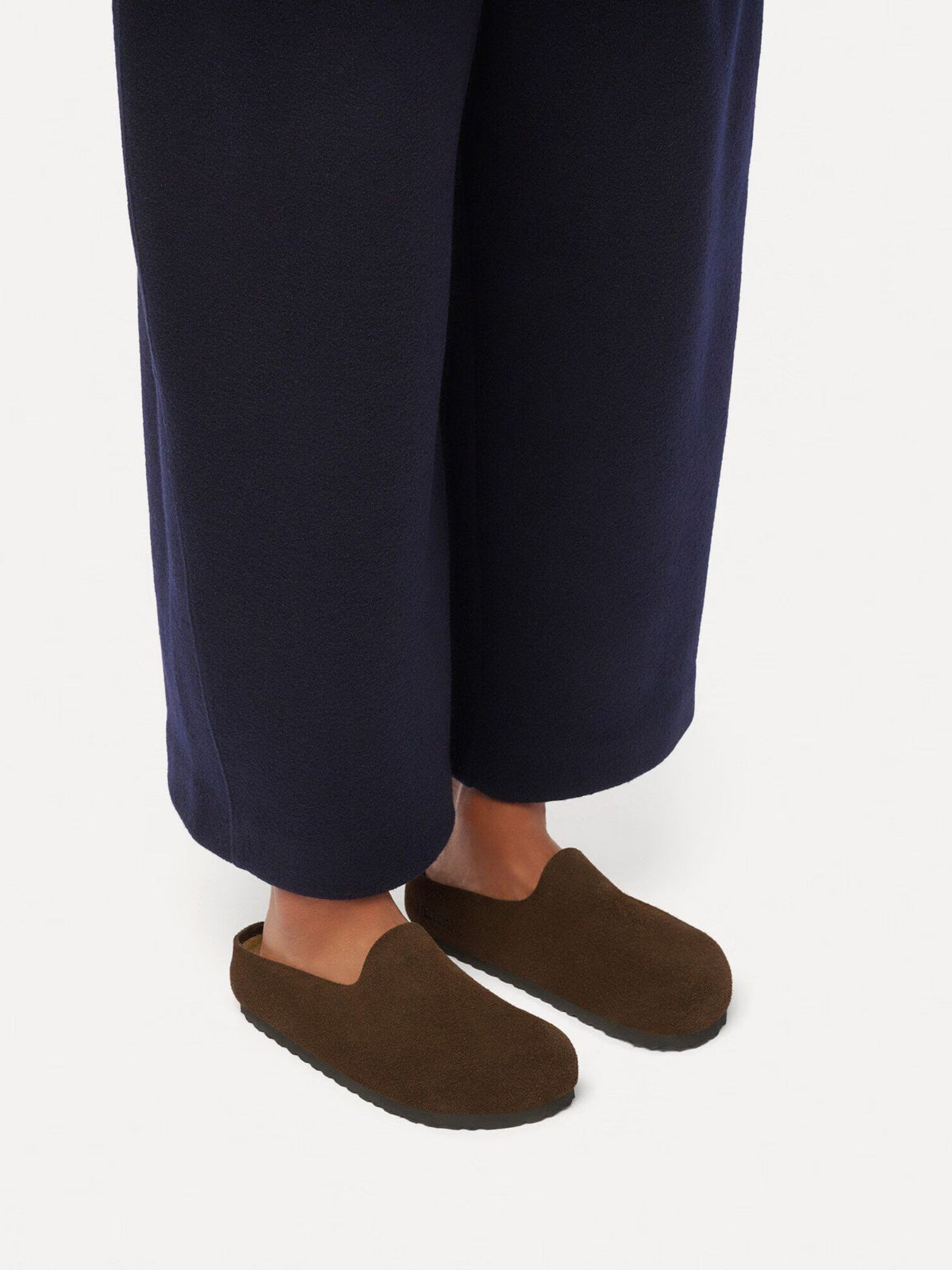 BIRKENSTOCK - Amsterdam Wrapped Suede Clog - 