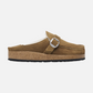 BIRKENSTOCK-Buckley Shearling Clog-Shearling Tea