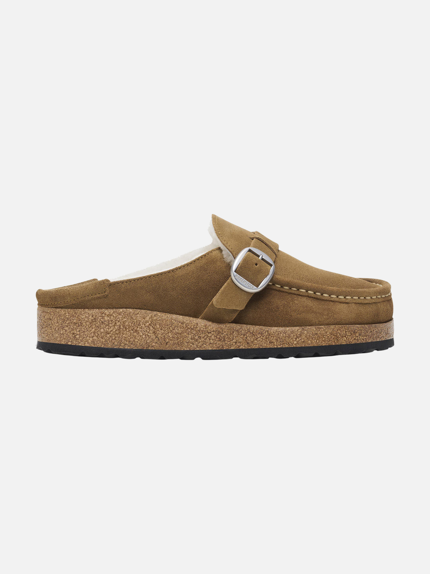 BIRKENSTOCK-Buckley Shearling Clog-Shearling Tea
