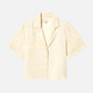 BRIXTON-Jacquard Button Down-Whitecap Floral Jacquard