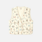 BRIXTON-Field Floral Quilted Vest-Whitecap/Hazelnut/Ditsy Floral