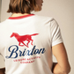 BRIXTON-Leisure Activity Crewneck Tee-White