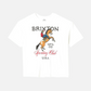 BRIXTON-Sporting Club Oversized Tee-White