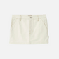 BRIXTON-Essex Painter Mini Skirt-Egret White