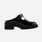 CAMPER-Milah Mary Jane Mule-Black