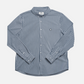 CHAMPLAIN-Stripe Dress Shirt-White / Navy