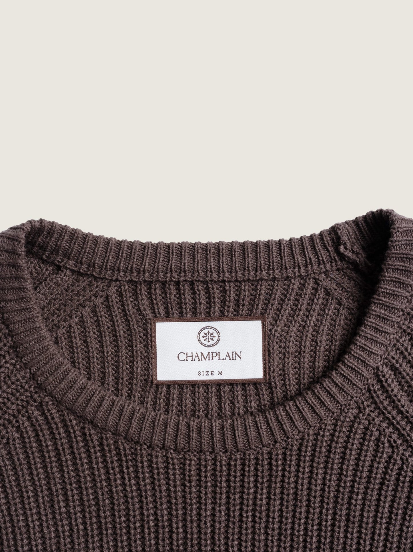CHAMPLAIN - Fisherman Sweater - 