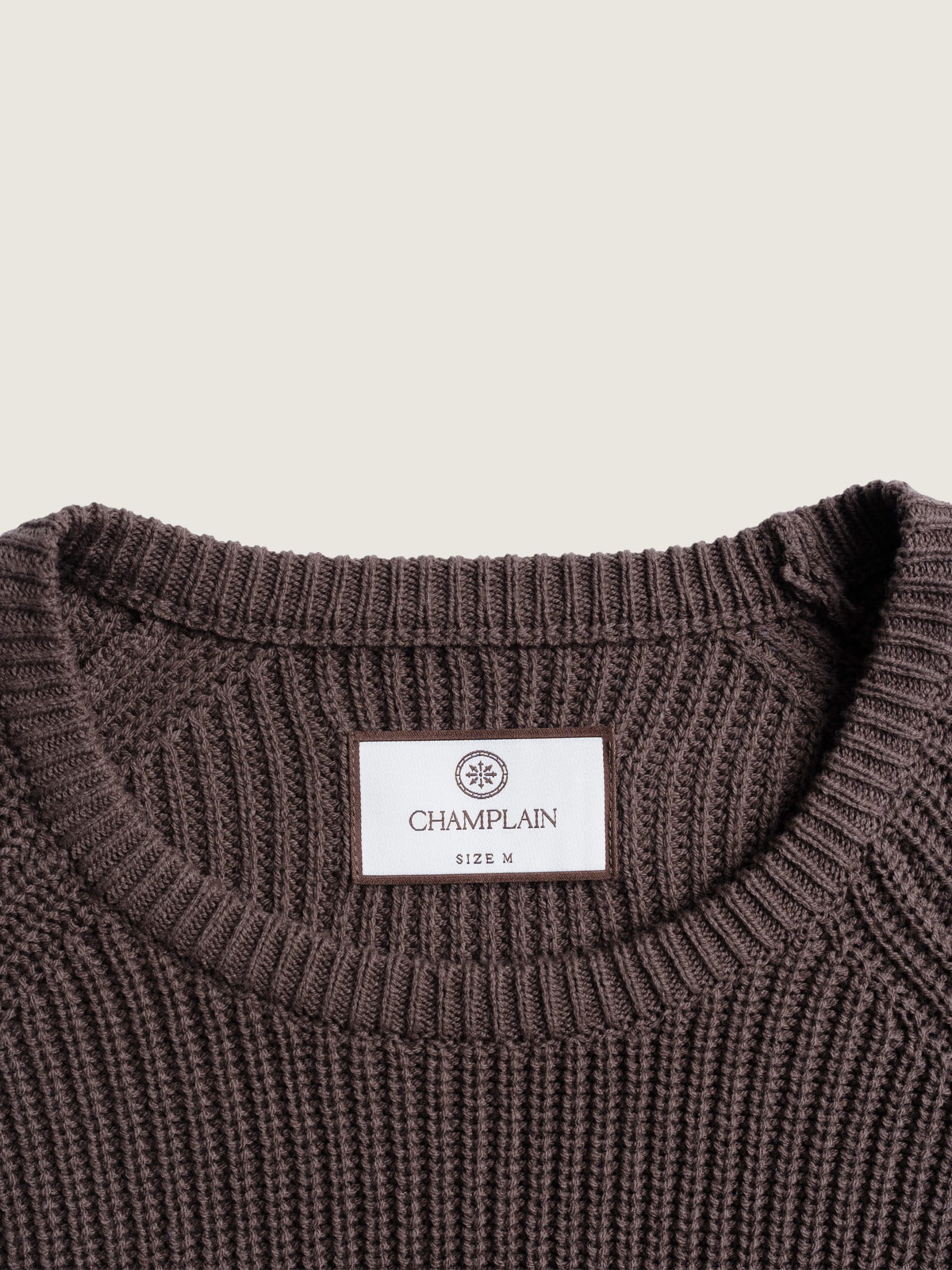 CHAMPLAIN - Fisherman Sweater - 